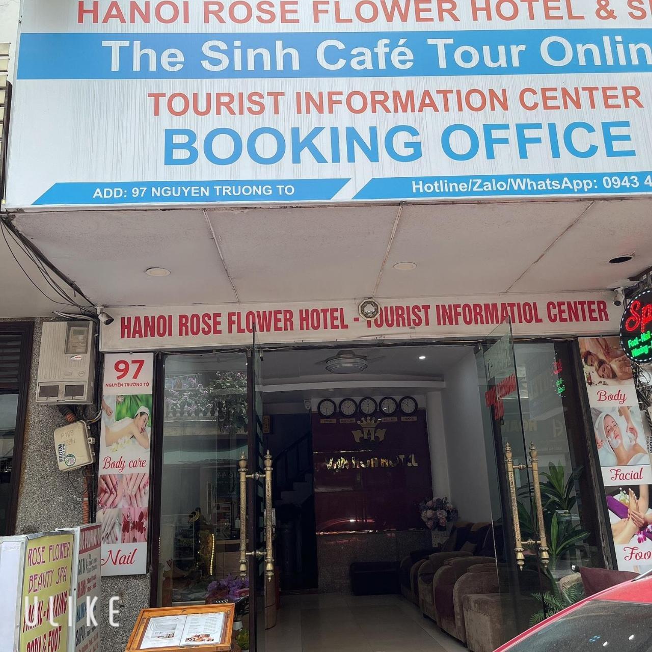 Hanoi Rose Flower Hotel & Spa ภายนอก รูปภาพ