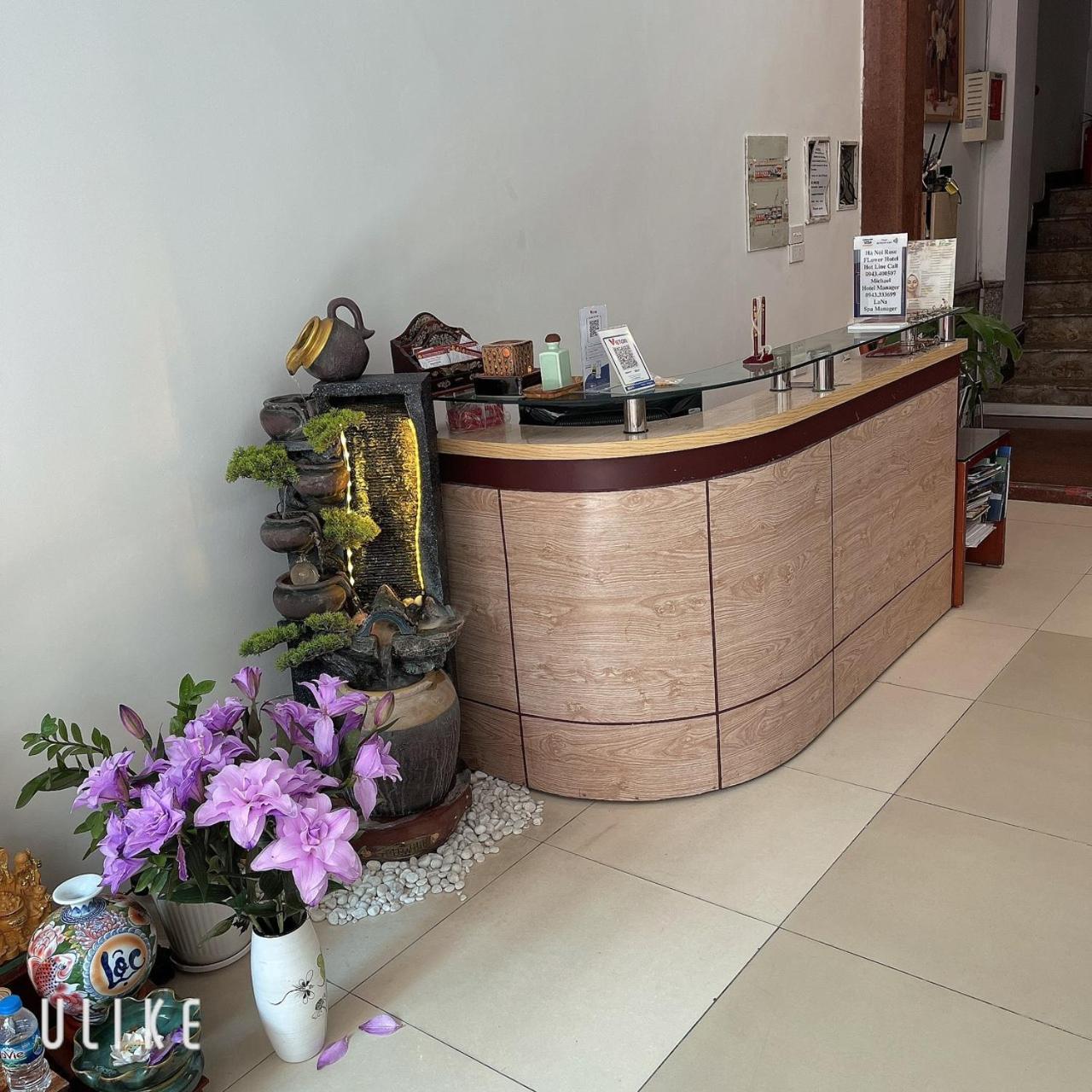 Hanoi Rose Flower Hotel & Spa ภายนอก รูปภาพ